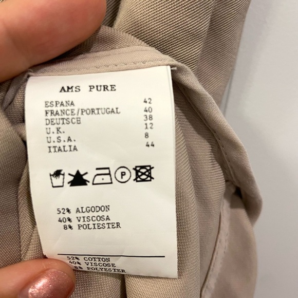 AMS PURE khaki Dolman Sleeve Button Down Dress - Picture 8 of 11